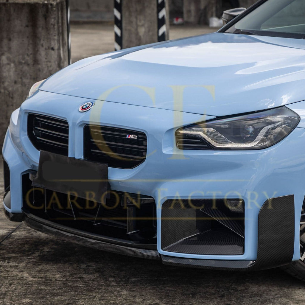 MP Style Pre-Preg Carbon Fibre Front Splitter for BMW G87 M2 23-Present