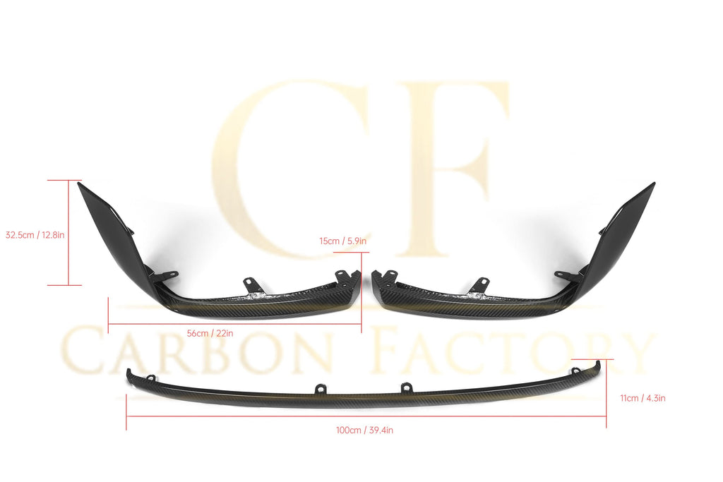 MP Style Pre-Preg Carbon Fibre Front Splitter for BMW G87 M2 23-Present
