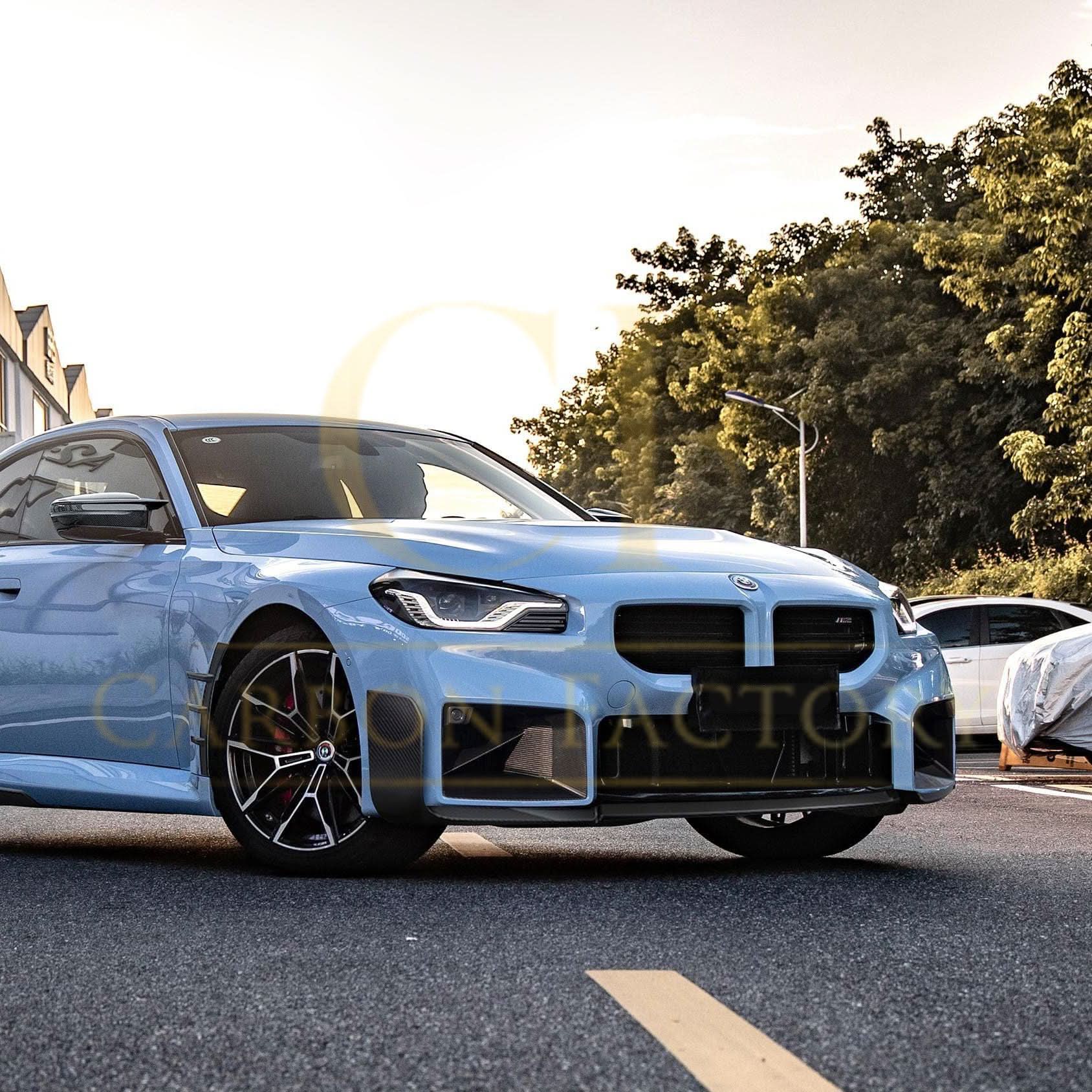 MP Style Pre-Preg Carbon Fibre Front Splitter for BMW G87 M2 23-Present