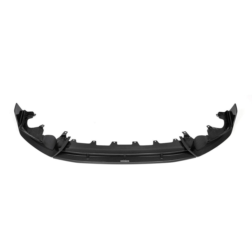 SQ 1 Style Pre-Preg Carbon Fibre Front Splitter for BMW G01 X3 G02 X4 G08 IX3 LCI 22-25