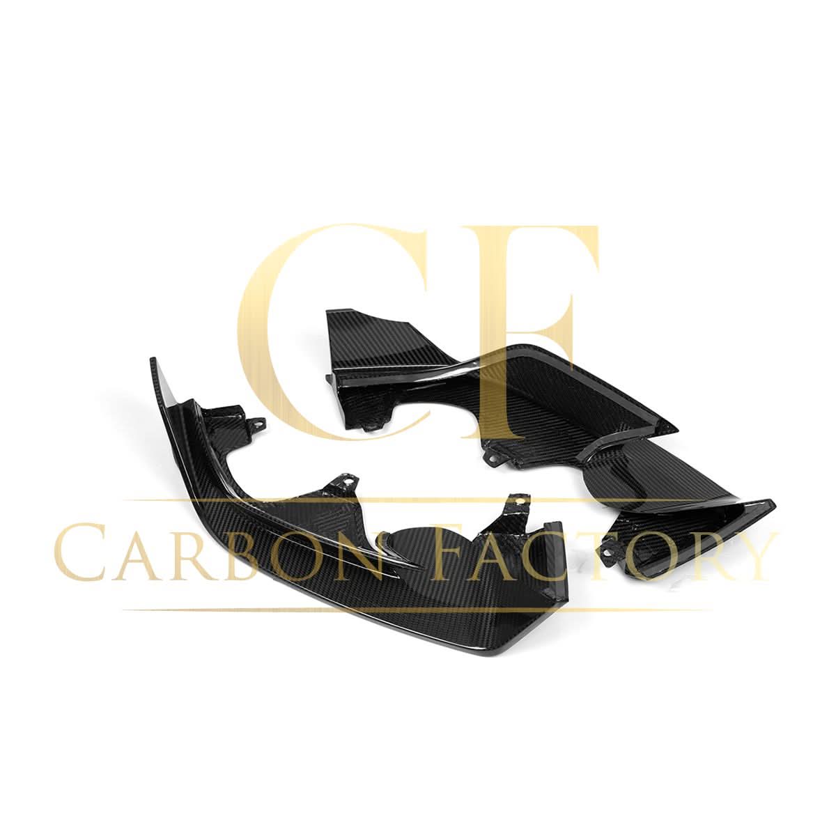 SQ 1 Style Pre-Preg Carbon Fibre Front Splitter for BMW G01 X3 G02 X4 G08 IX3 LCI 22-25