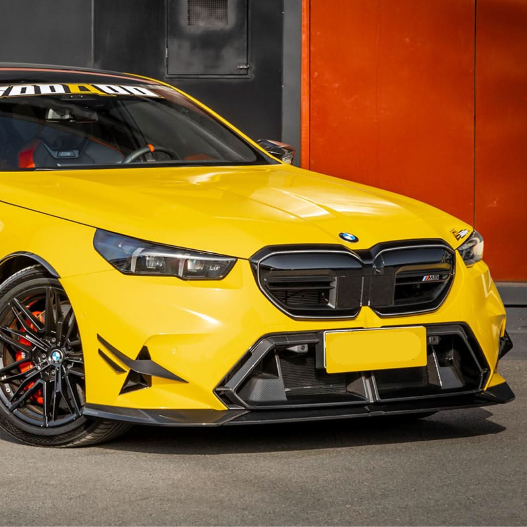 SQ-A Style Pre-Preg Carbon Fibre Front Splitter for BMW G90 G99 M5 2025-Present