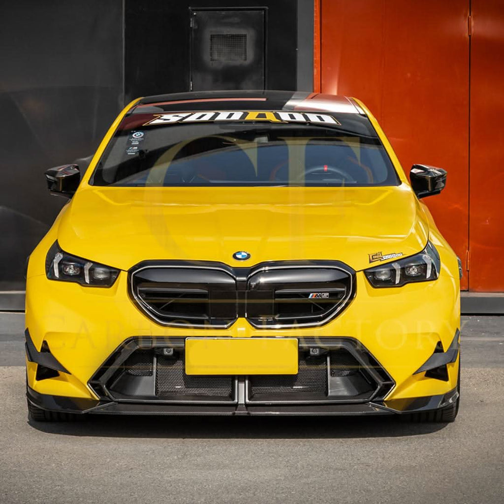 SQ-A Style Pre-Preg Carbon Fibre Front Splitter for BMW G90 G99 M5 2025-Present