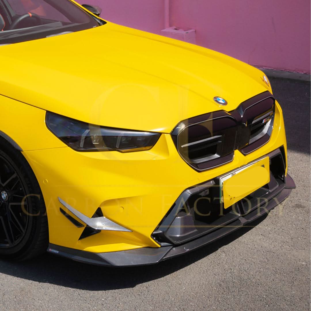 SQ-A Style Pre-Preg Carbon Fibre Front Splitter for BMW G90 G99 M5 2025-Present