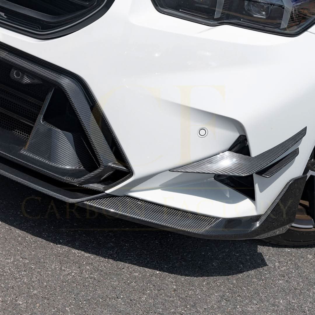 SQ-B Style Pre-Preg Carbon Fibre Front Splitter for BMW G90 G99 M5 2025-Present