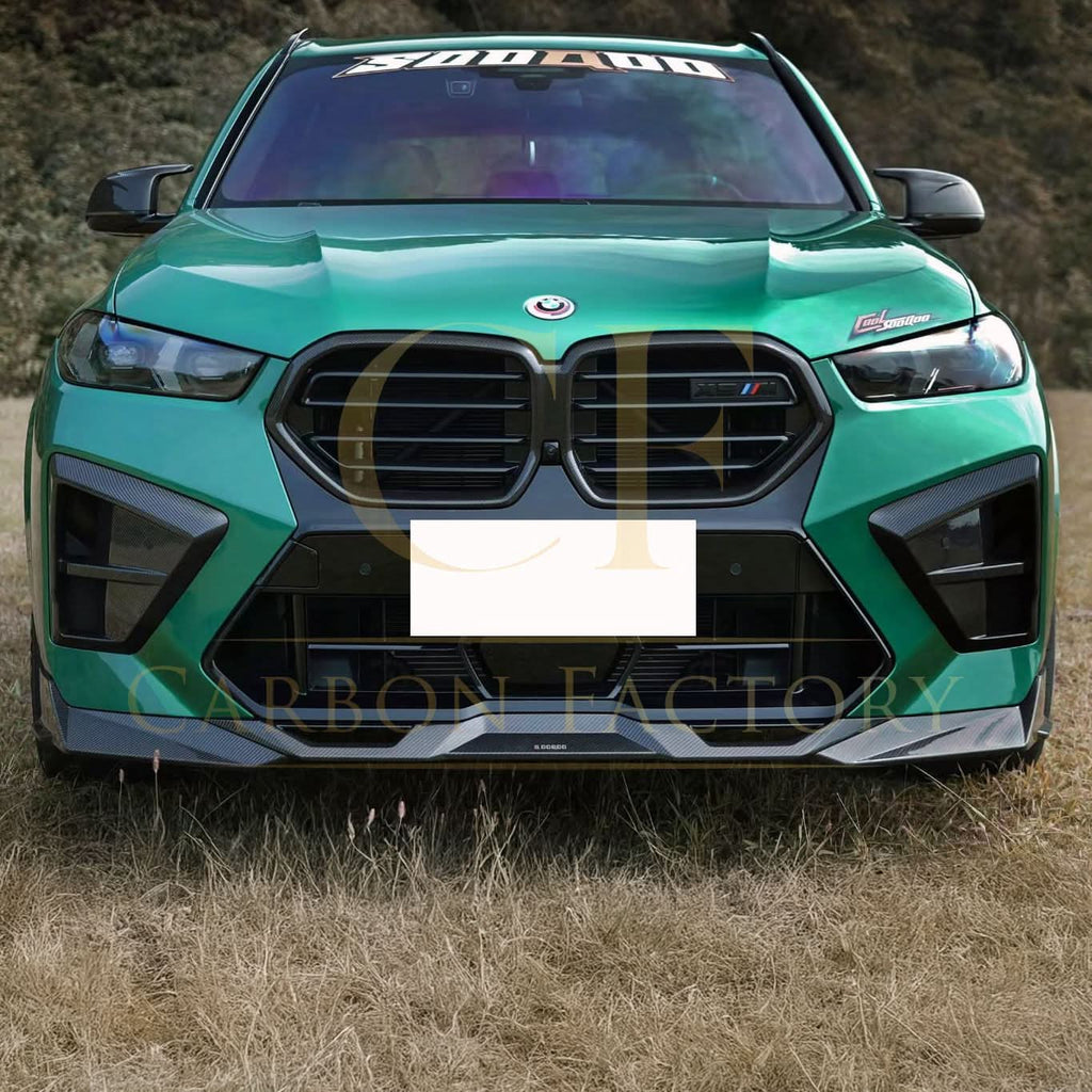 SQ Style Pre-Preg Carbon Fibre Front Splitter for BMW F95LCI X5M 24-Present