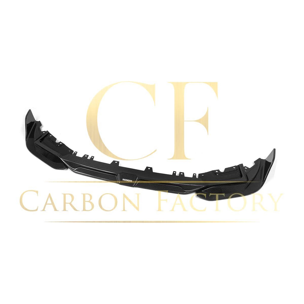 SQ Style Pre-Preg Carbon Fibre Front Splitter for BMW F97 X3M F98 X4M LCI 22-26