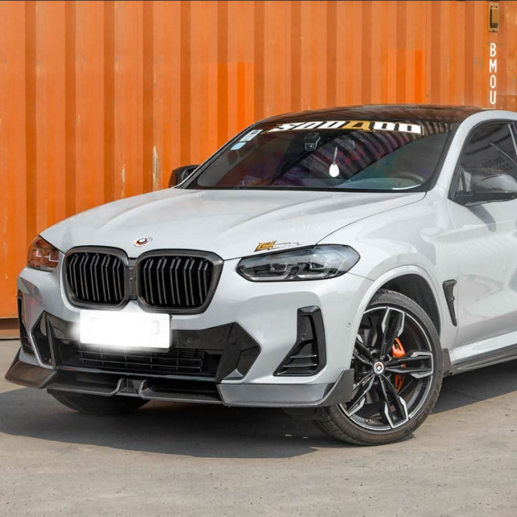 SQ Style Pre-Preg Carbon Fibre Front Splitter for BMW G01 LCI G02 LCI 2022-Present
