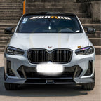 SQ Style Pre-Preg Carbon Fibre Front Splitter for BMW G01 LCI G02 LCI 2022-Present