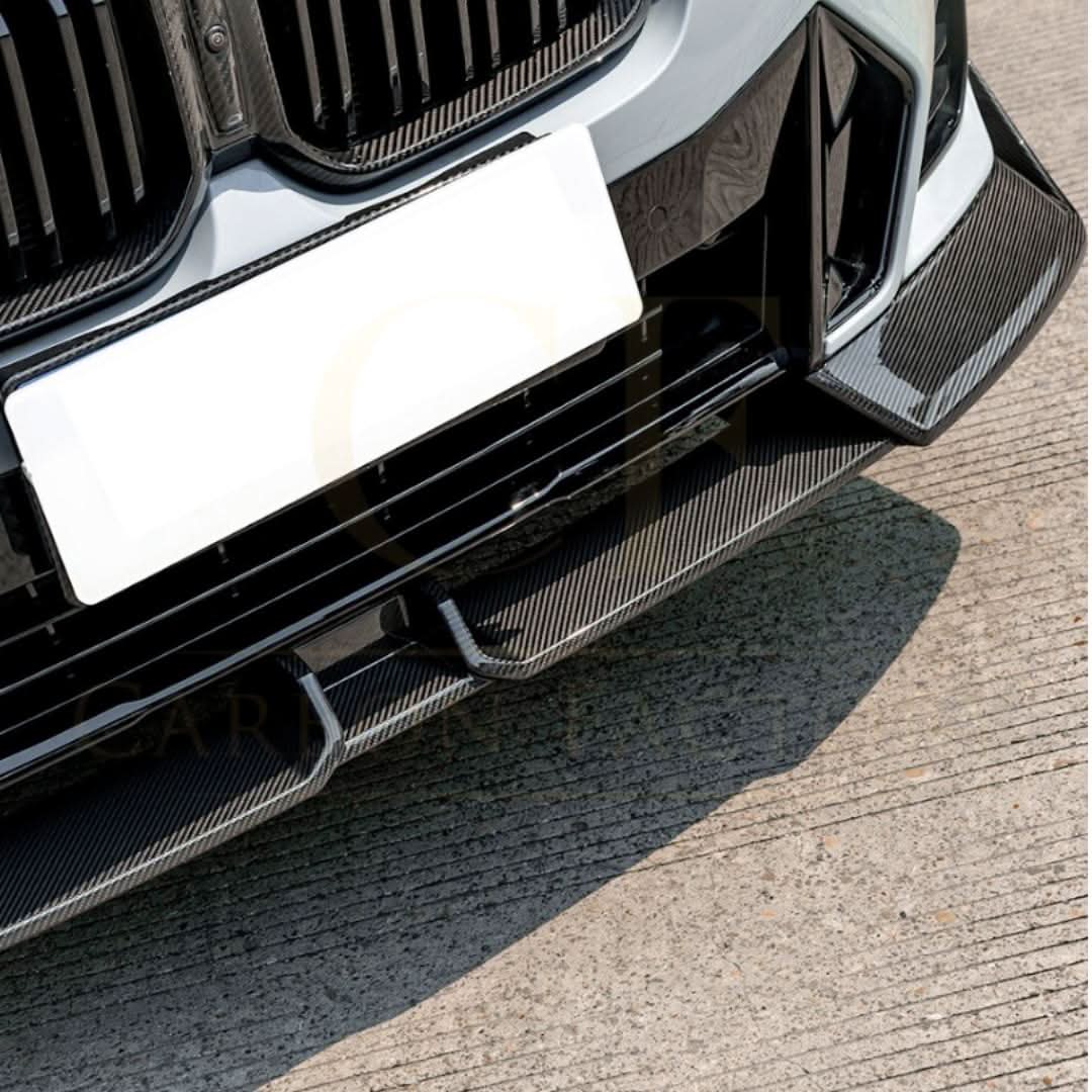 SQ Style Pre-Preg Carbon Fibre Front Splitter for BMW G01 LCI G02 LCI 2022-Present