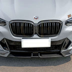 SQ Style Pre-Preg Carbon Fibre Front Splitter for BMW G01 LCI G02 LCI 2022-Present