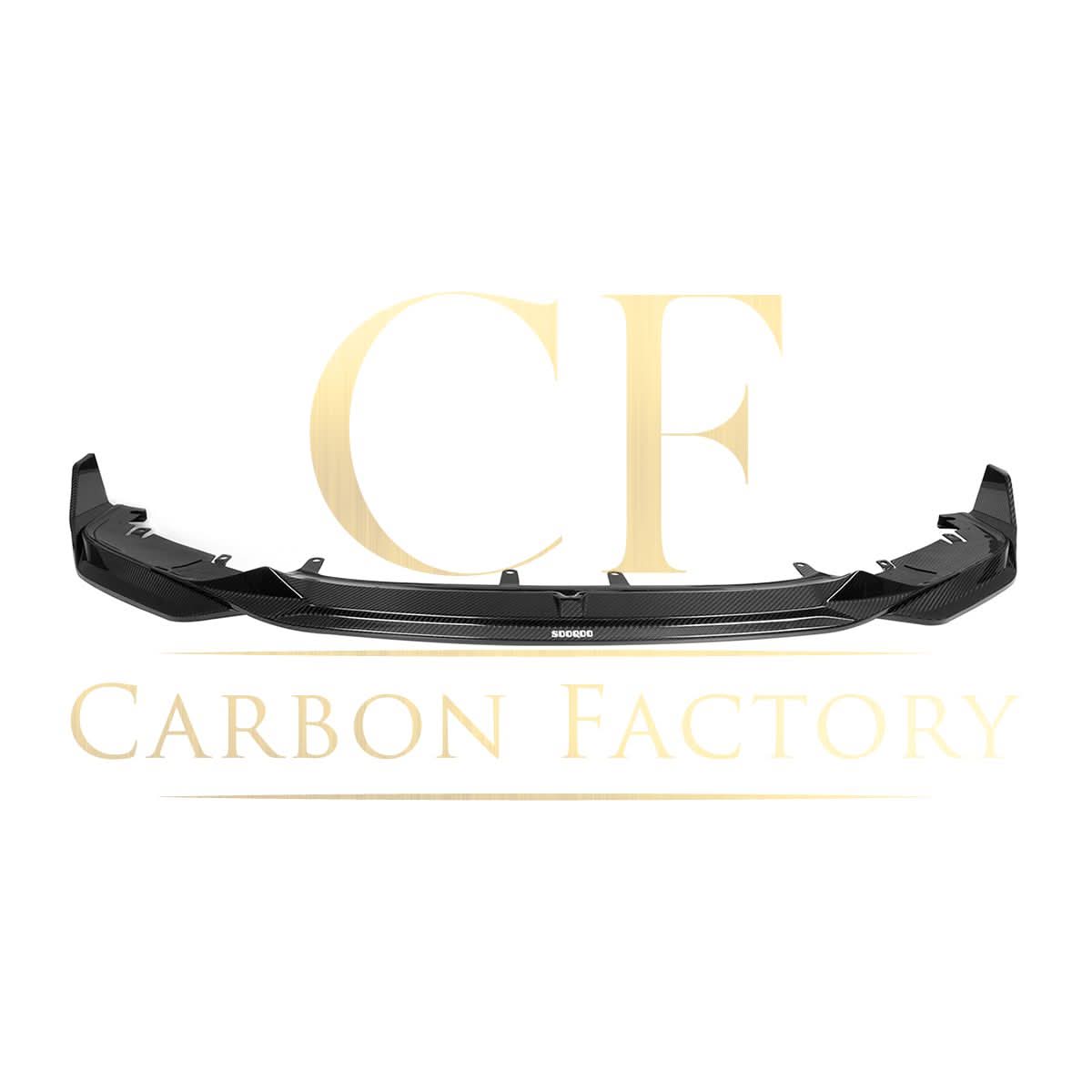 SQ Style Pre-Preg Carbon Fibre Front Splitter for BMW G14 G15 G16 8 Series 20-Present