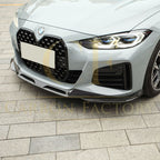 SQ Style Pre-Preg Carbon Fibre Front Splitter for BMW G26 4 Series Gran Coupe i4 21-24