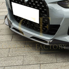 SQ Style Pre-Preg Carbon Fibre Front Splitter for BMW G26 4 Series Gran Coupe i4 21-24