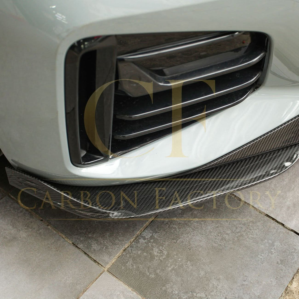 SQ Style Pre-Preg Carbon Fibre Front Splitter for BMW G26 4 Series Gran Coupe i4 21-24