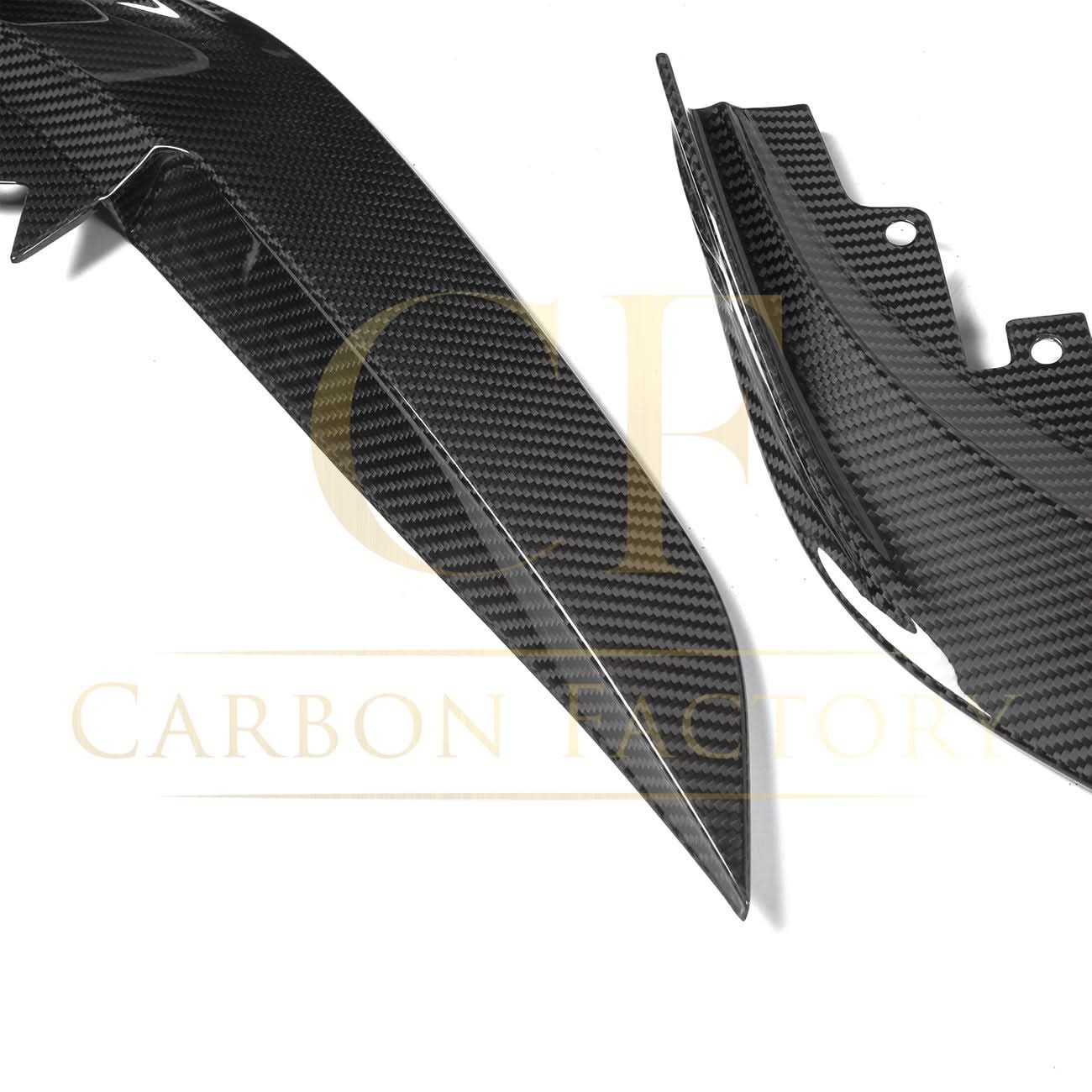 SQ Style Pre-Preg Carbon Fibre Front Splitter for BMW G26 4 Series Gran Coupe i4 21-24
