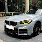 V Style Pre-Preg Carbon Fibre Front Splitter for BMW G87 M2 23-Present