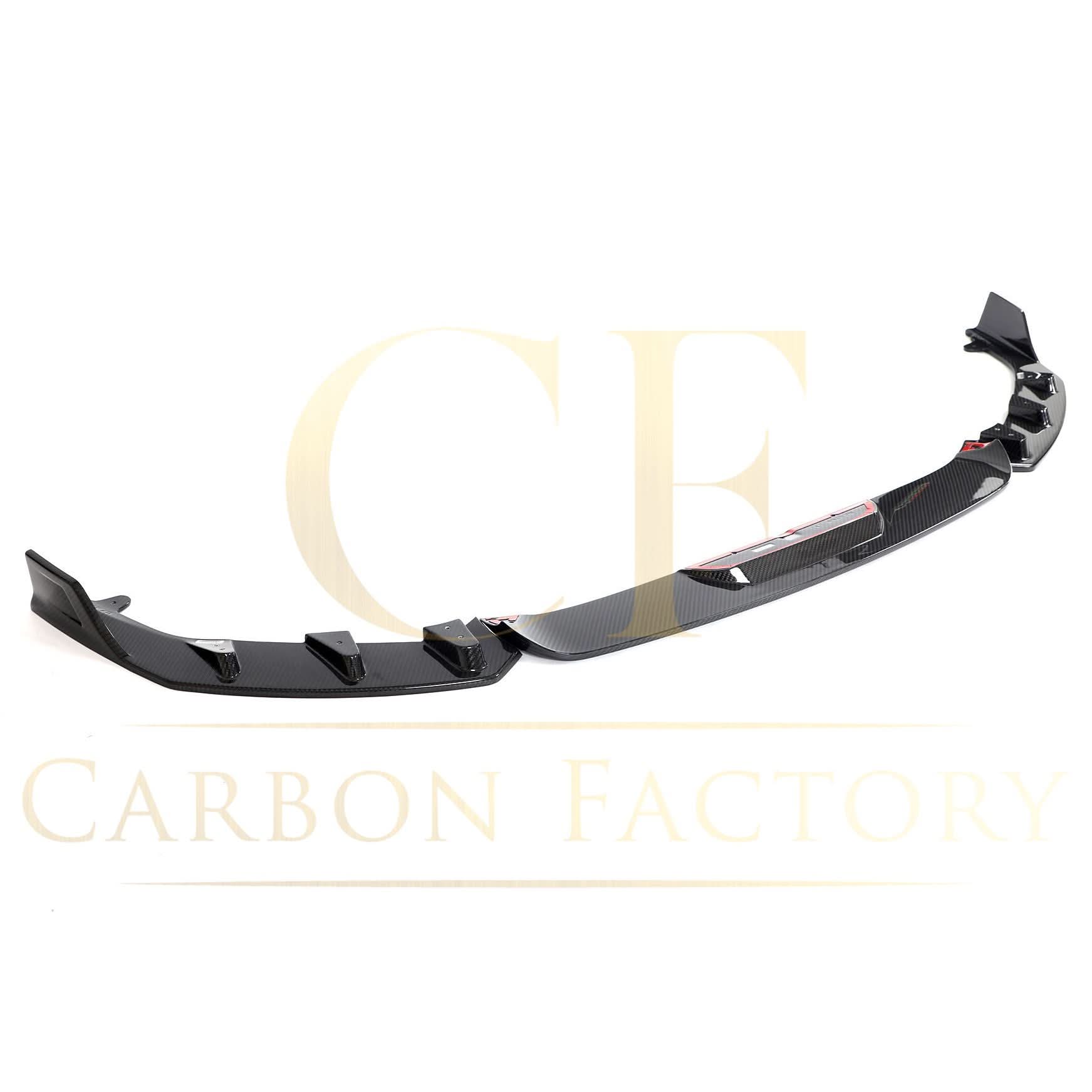 V Style Pre-Preg Carbon Fibre Front Splitter for BMW G87 M2 23-Present