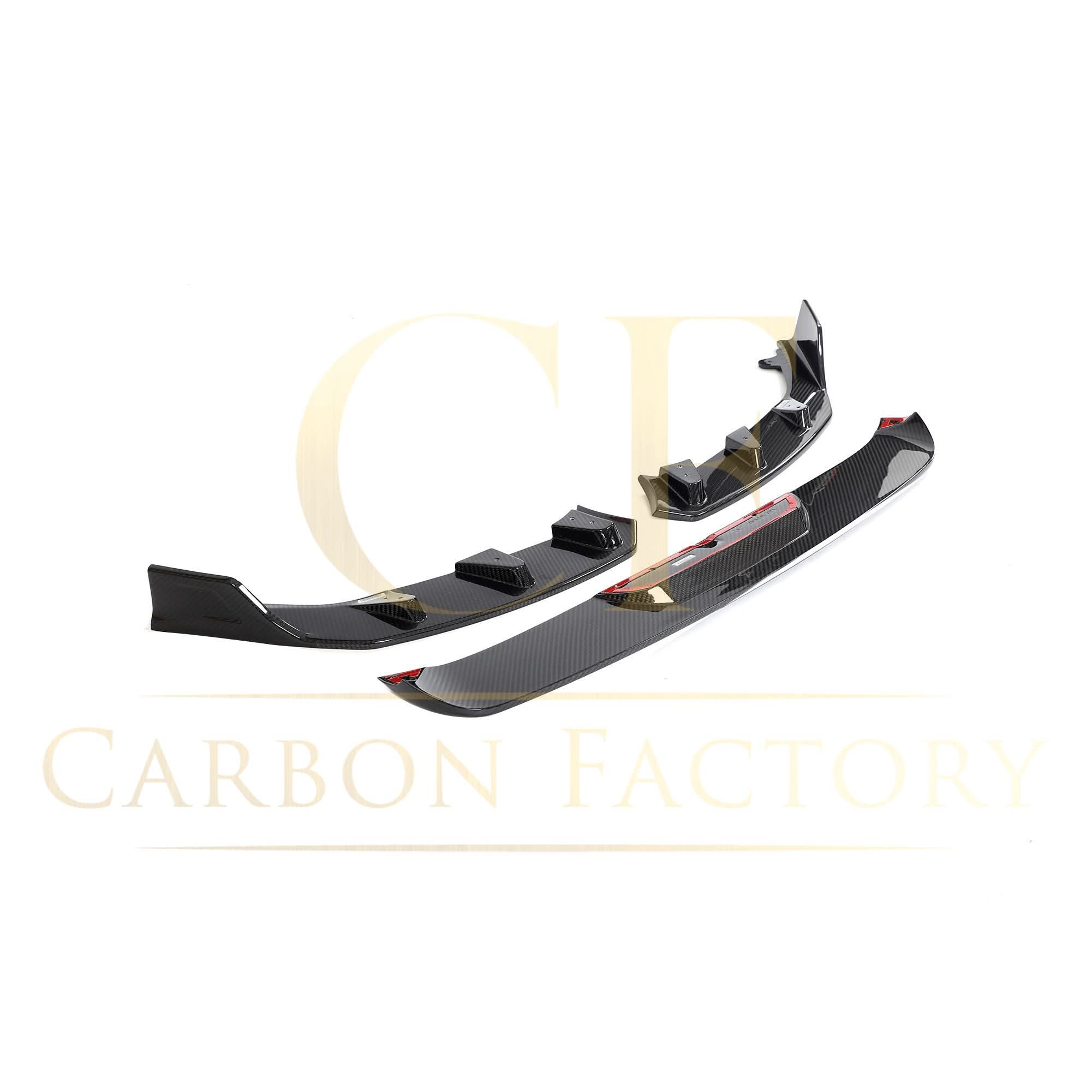 V Style Pre-Preg Carbon Fibre Front Splitter for BMW G87 M2 23-Present