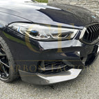 X Style Pre-Preg Carbon Fibre Front Splitter for BMW G14 G15 G16 8 Series 20-24