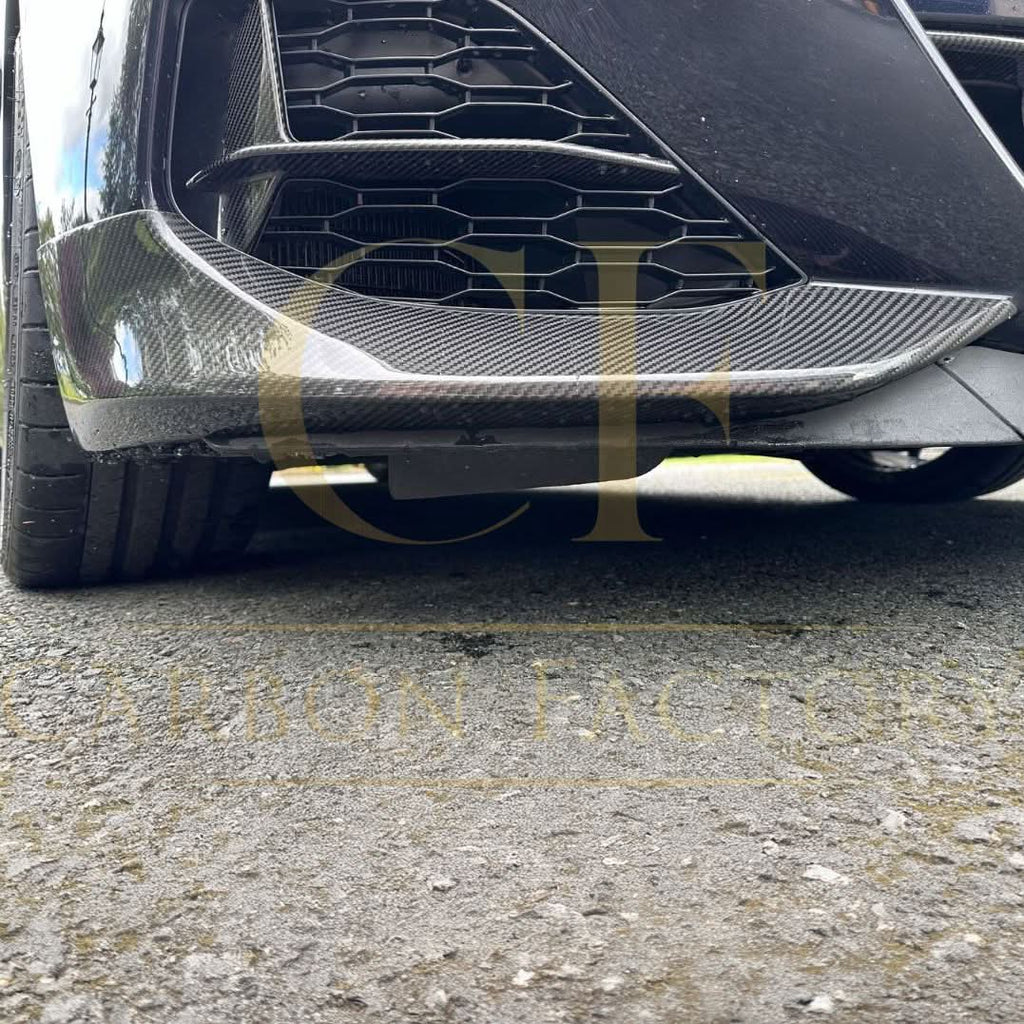 X Style Pre-Preg Carbon Fibre Front Splitter for BMW G14 G15 G16 8 Series 20-24