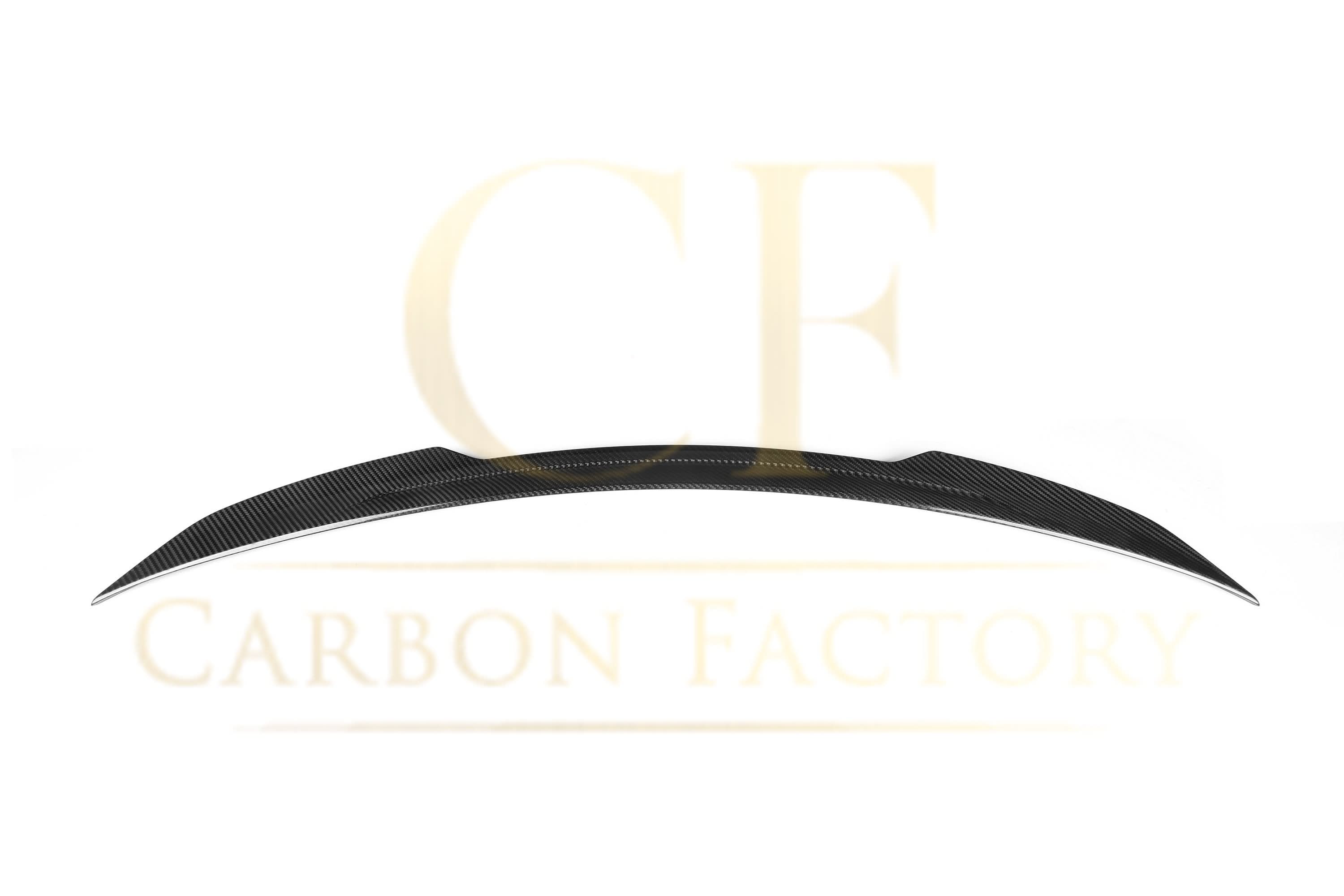 X Style Pre-Preg Carbon Fibre Boot Spoiler for Mercedes Benz W205 C Class 15-21