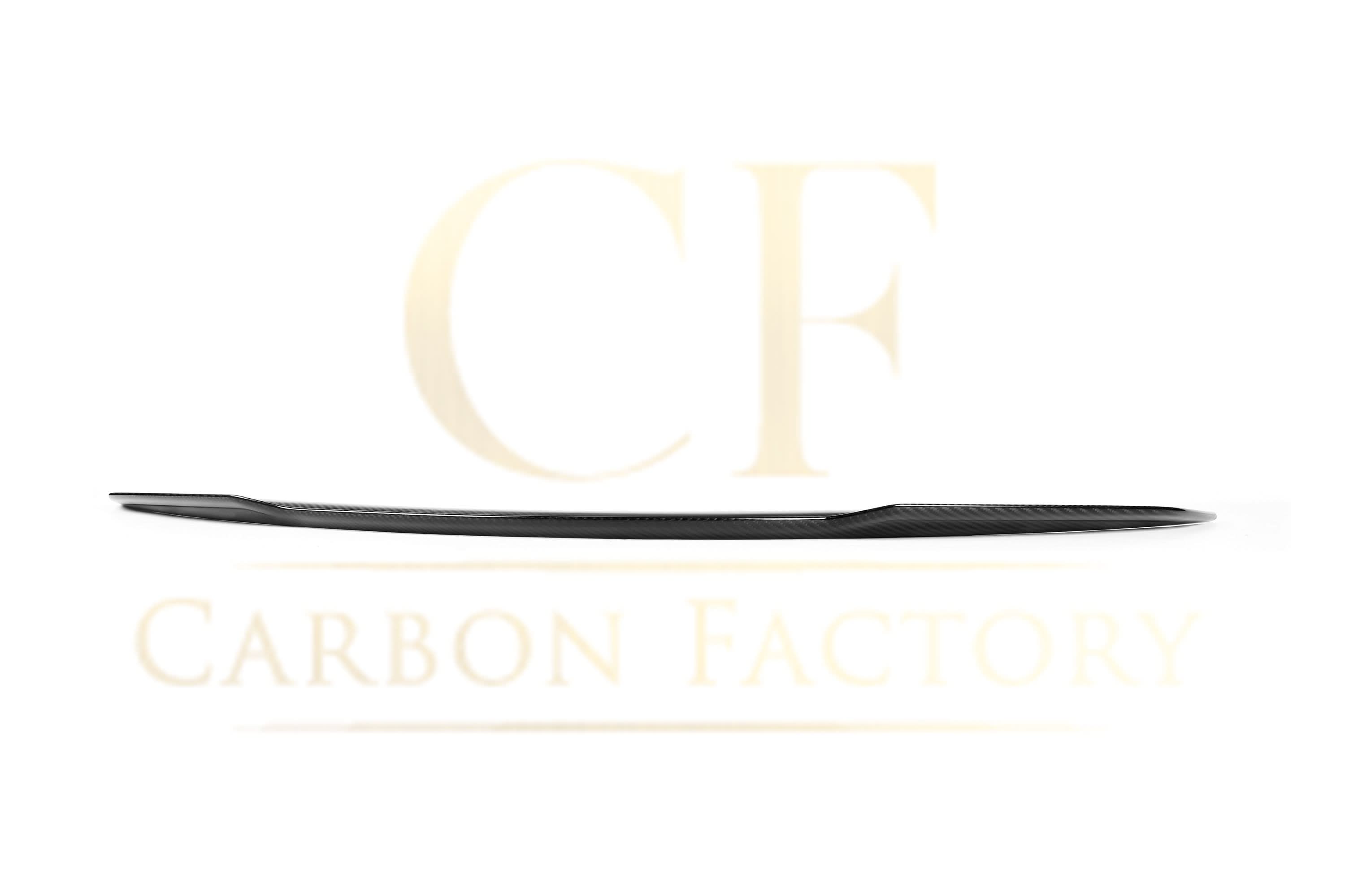 X Style Pre-Preg Carbon Fibre Boot Spoiler for Mercedes Benz W205 C Class 15-21