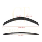 OEM Style Pre-Preg Carbon Fibre Boot Spoiler for Mercedes Benz W204 C Class Saloon 07-14