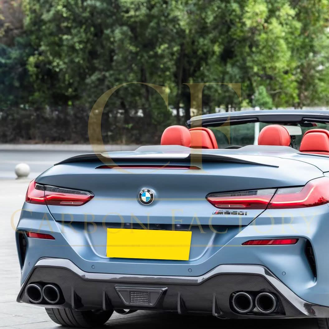 AC Style Pre-Preg Carbon Fibre Boot Spoiler for BMW G14 8 Series F91 M8 Convertible 18-Present