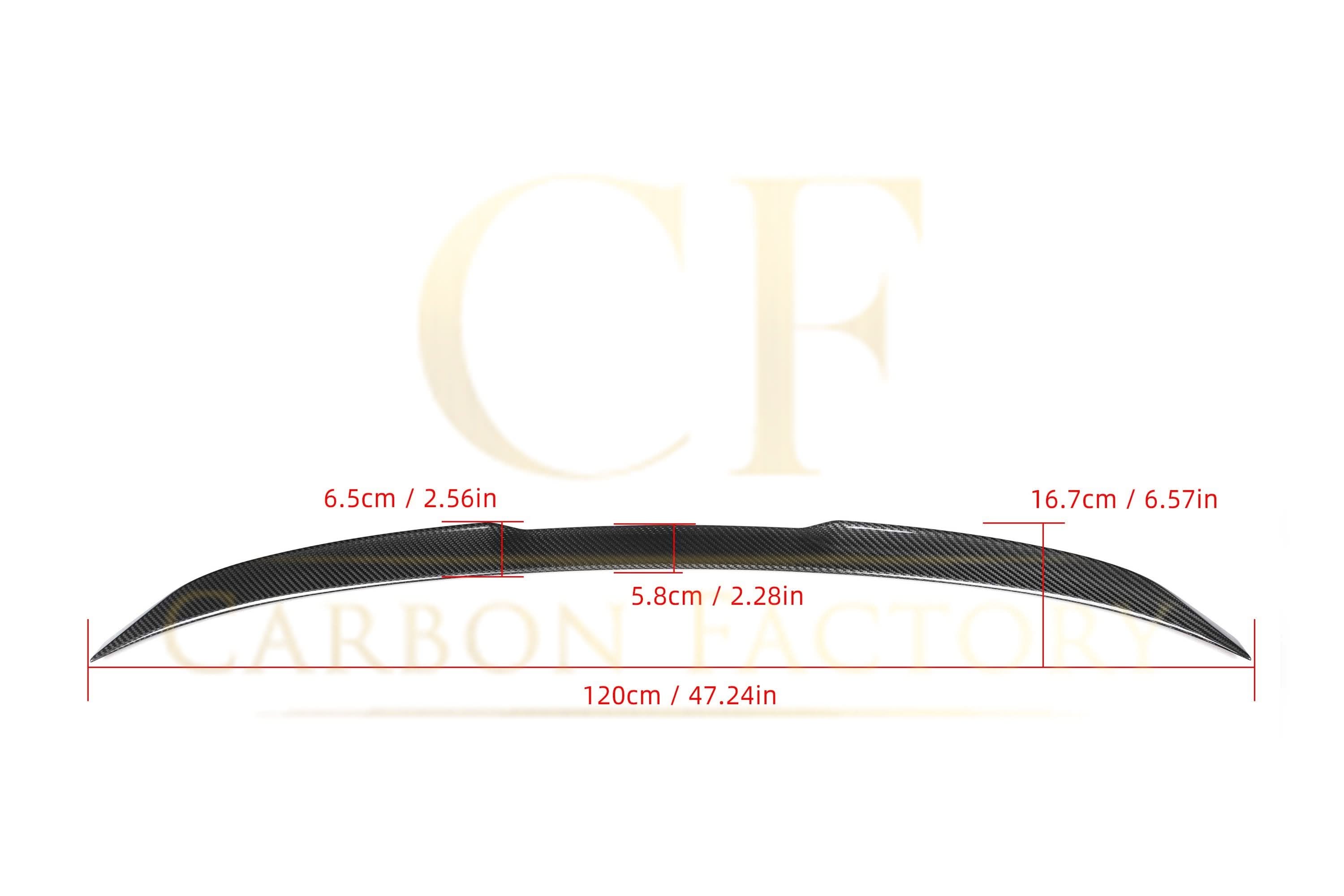 CF Style Pre-Preg Carbon Fibre Boot Spoiler for BMW G20 3 Series G80 M3 G28 i3 19-Present