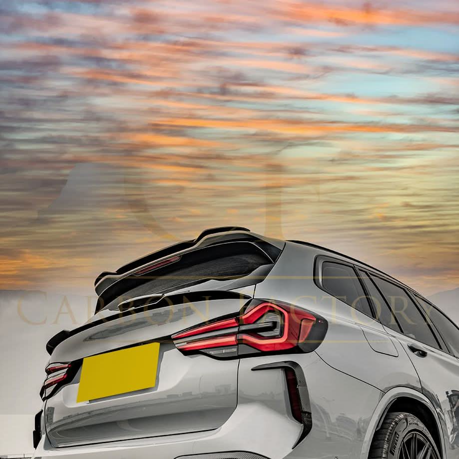 CF Style Pre-Preg Carbon Fibre Roof Spoiler for BMW G01 X3 F97 X3M G08 IX3 LCI 22-25