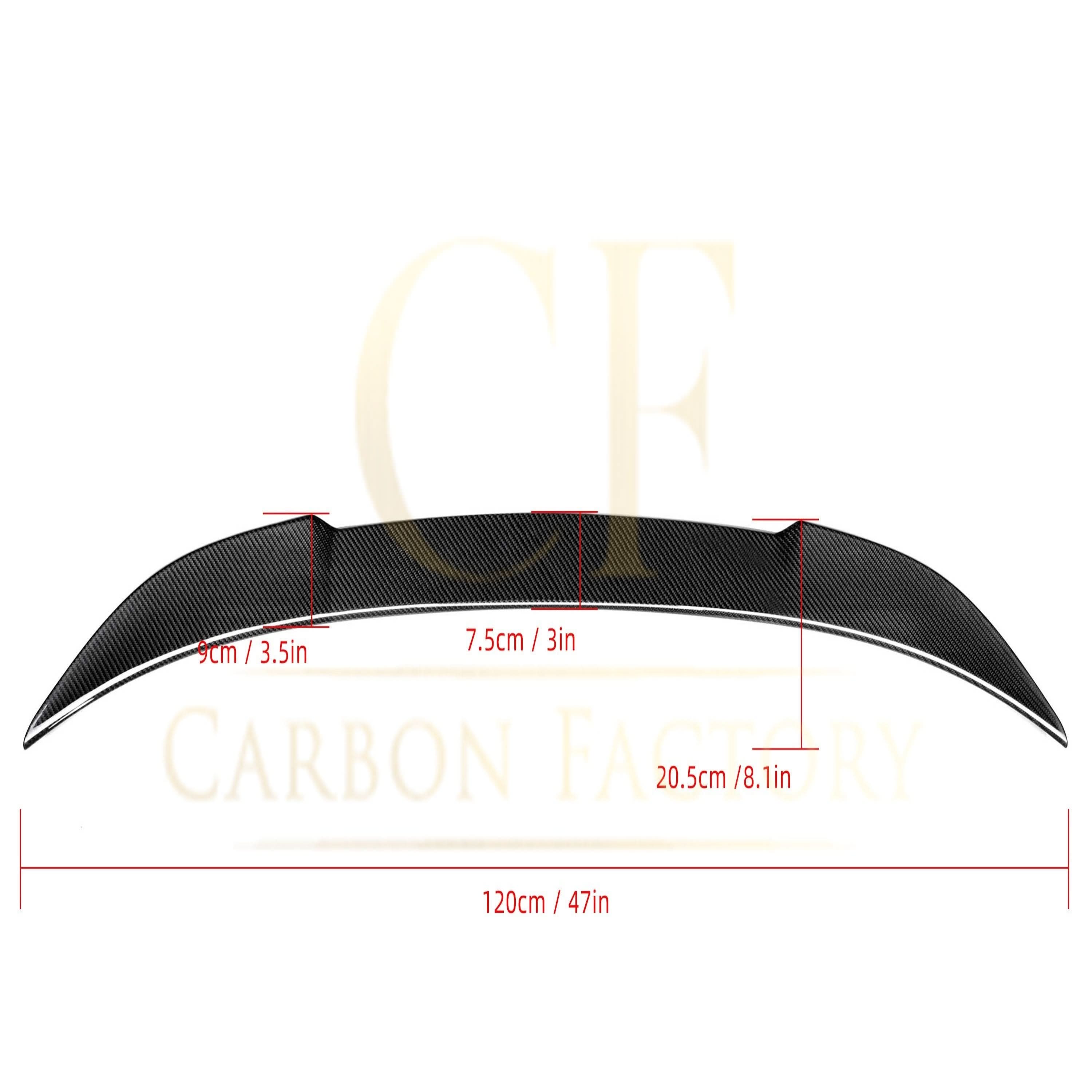 CS Style Pre-preg Carbon Fibre Boot Spoiler for BMW 4 Series F36 Gran Coupe 14-20
