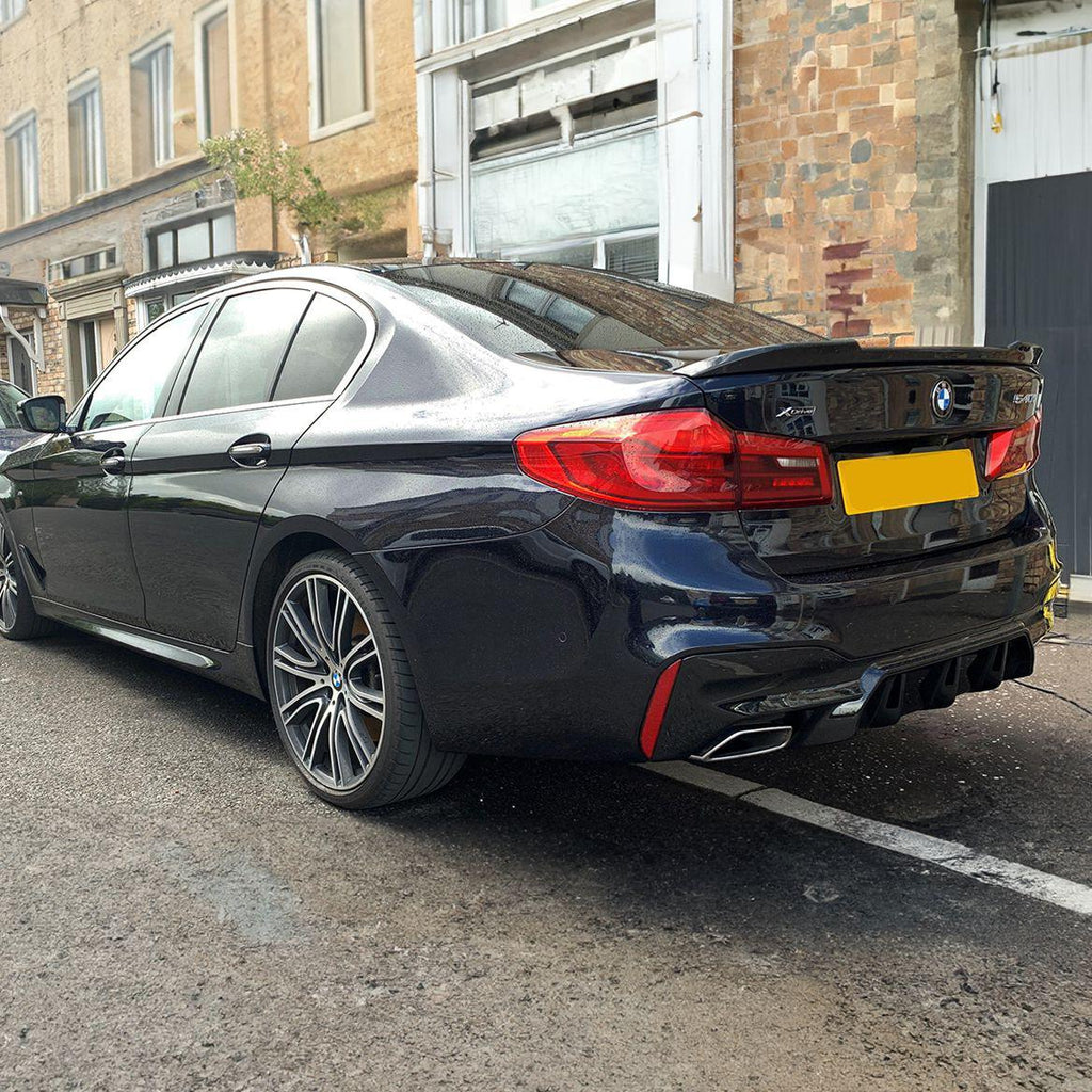 CS Style Pre-Preg Carbon Fibre Boot Spoiler for BMW 5 Series G30 F90 M5 17-23