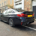 CS Style Pre-Preg Carbon Fibre Boot Spoiler for BMW 5 Series G30 F90 M5 17-23