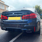 CS Style Pre-Preg Carbon Fibre Boot Spoiler for BMW 5 Series G30 F90 M5 17-23