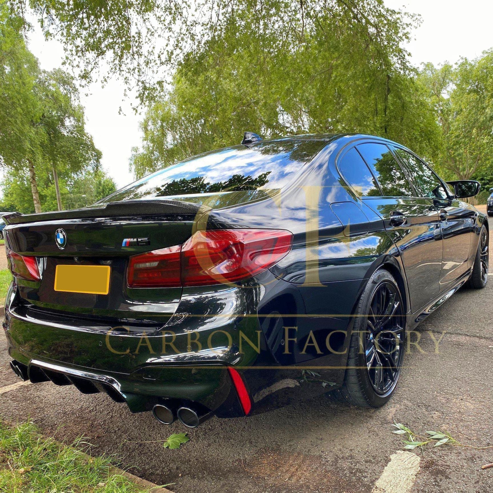 CS Style Pre-Preg Carbon Fibre Boot Spoiler for BMW 5 Series G30 F90 M5 17-23