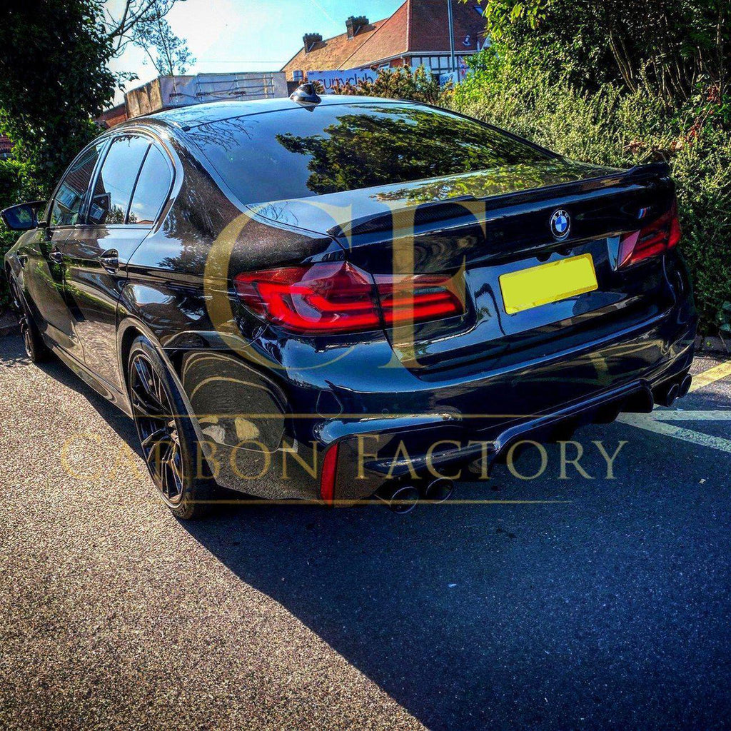 CS Style Pre-Preg Carbon Fibre Boot Spoiler for BMW 5 Series G30 F90 M5 17-23