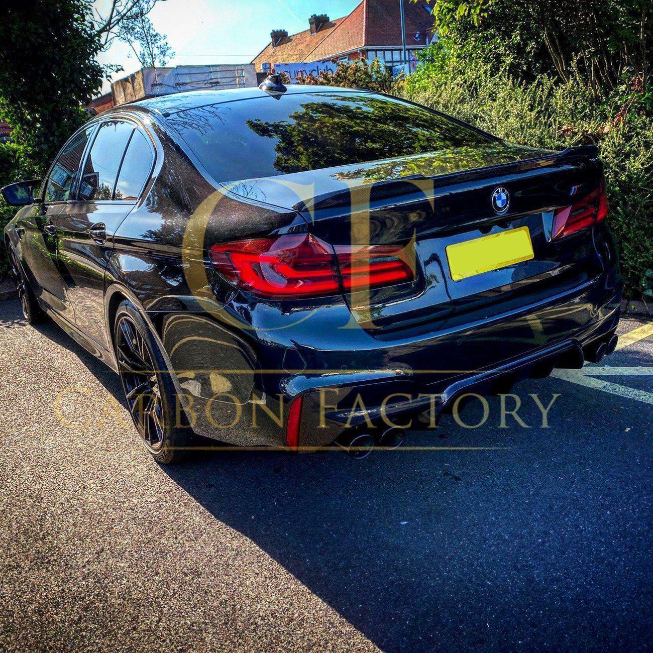 CS Style Pre-Preg Carbon Fibre Boot Spoiler for BMW 5 Series G30 F90 M5 17-23