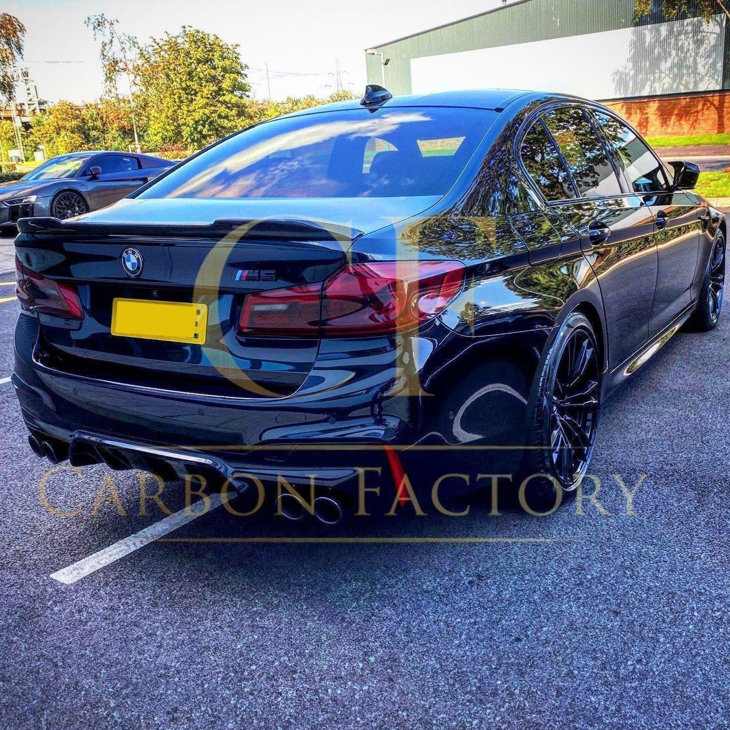 CS Style Pre-Preg Carbon Fibre Boot Spoiler for BMW 5 Series G30 F90 M5 17-23