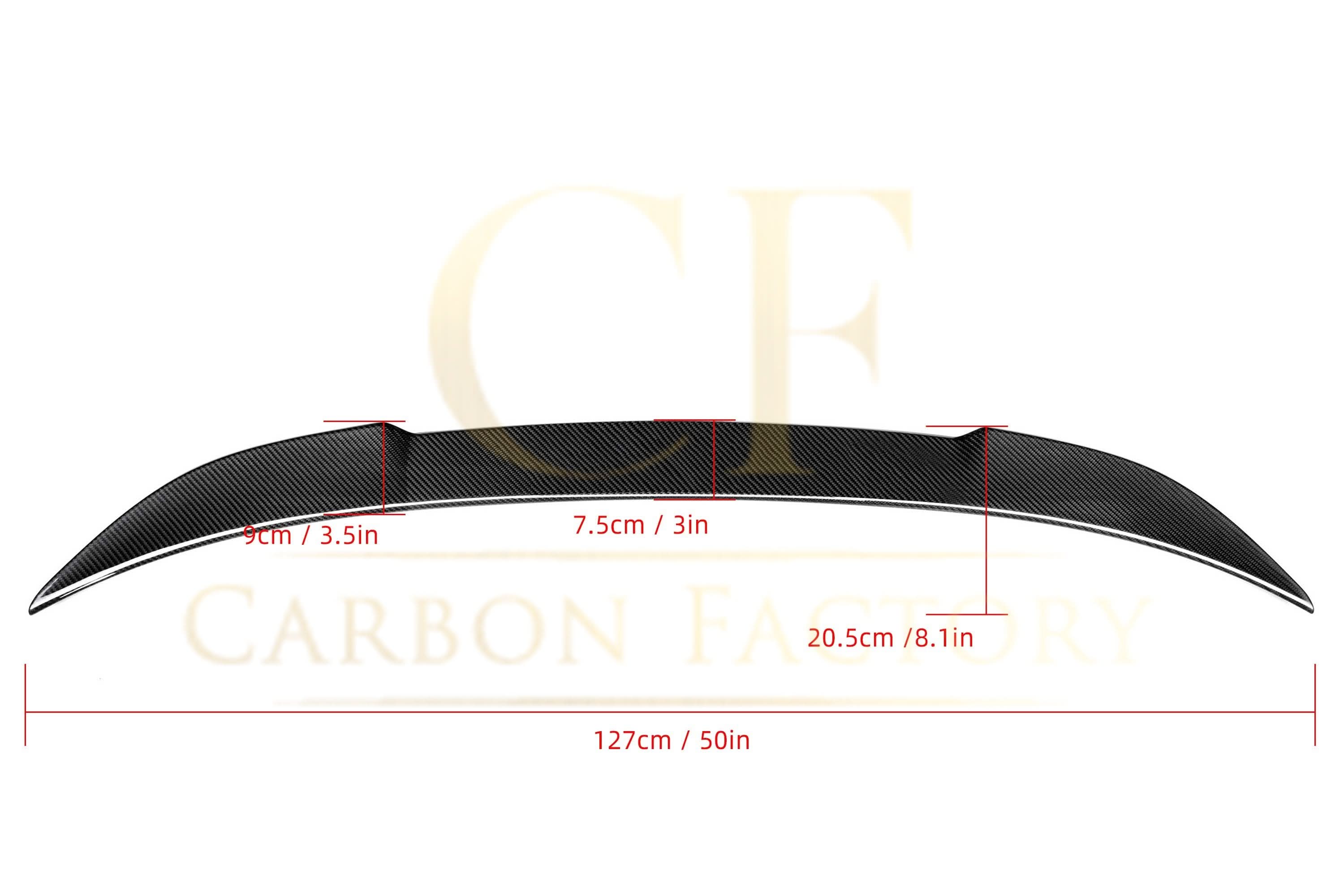CS Style Pre-Preg Carbon Fibre Boot Spoiler for BMW F82 M4 Coupe 14-20