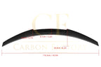 DA Style Pre-Preg Carbon Fibre Boot Spoiler for Audi A3 S3 RS3 Saloon 13-20