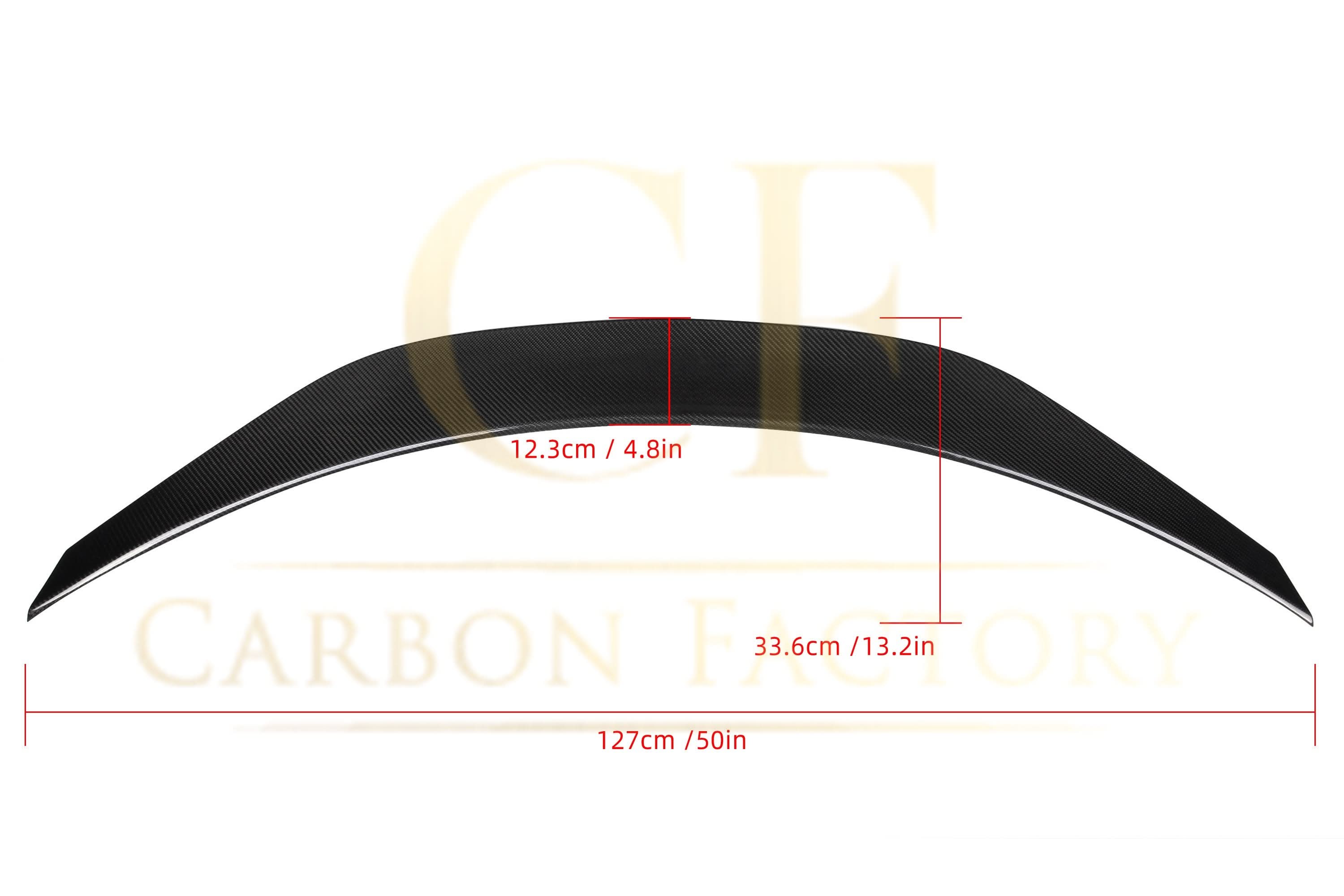 DS Style Pre-Preg Carbon Fibre Boot Spoiler for Mercedes Benz W205 C Class Saloon 15-21