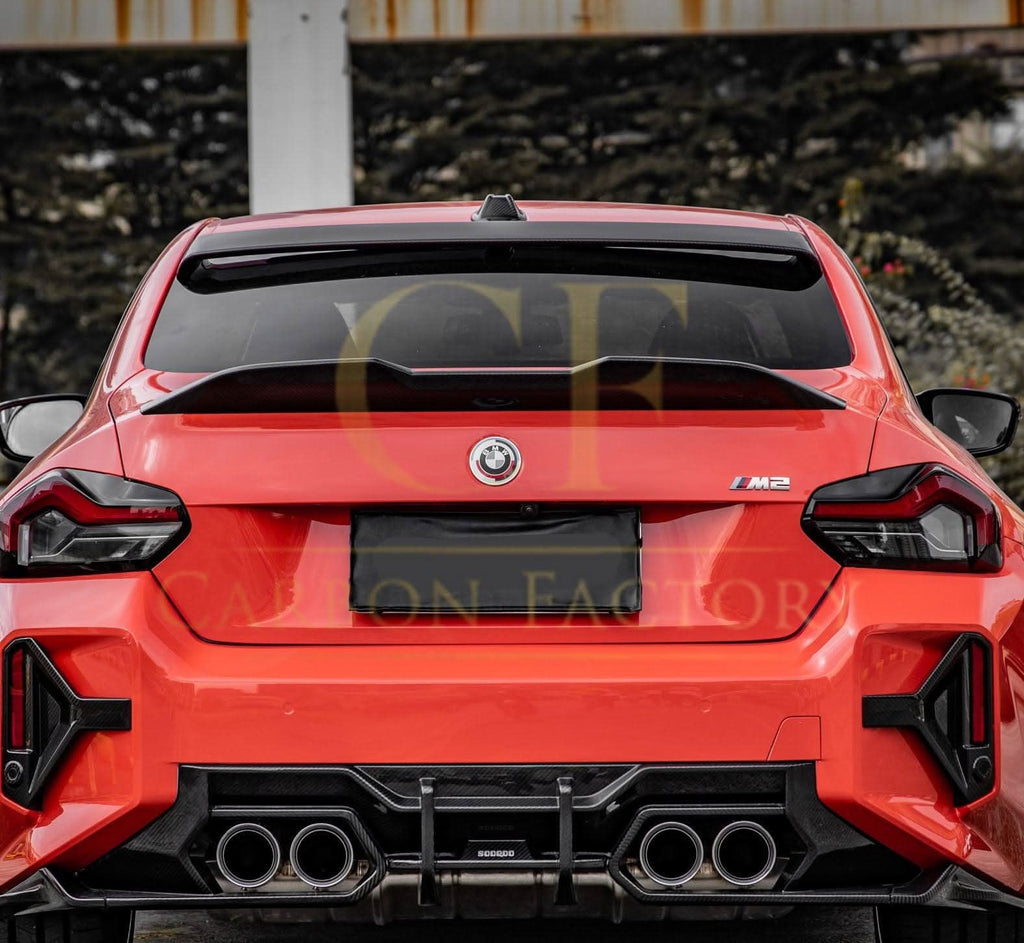 MP Style 1 Pre-Preg Carbon Fibre Boot Spoiler for BMW G87 M2 G42 2 Series 23-Present