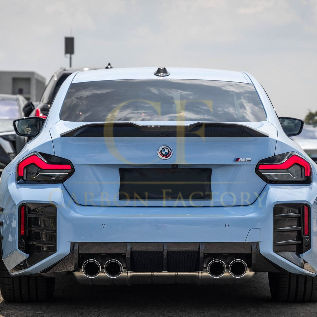 MP Style 1 Pre-Preg Carbon Fibre Boot Spoiler for BMW G87 M2 G42 2 Series 23-Present