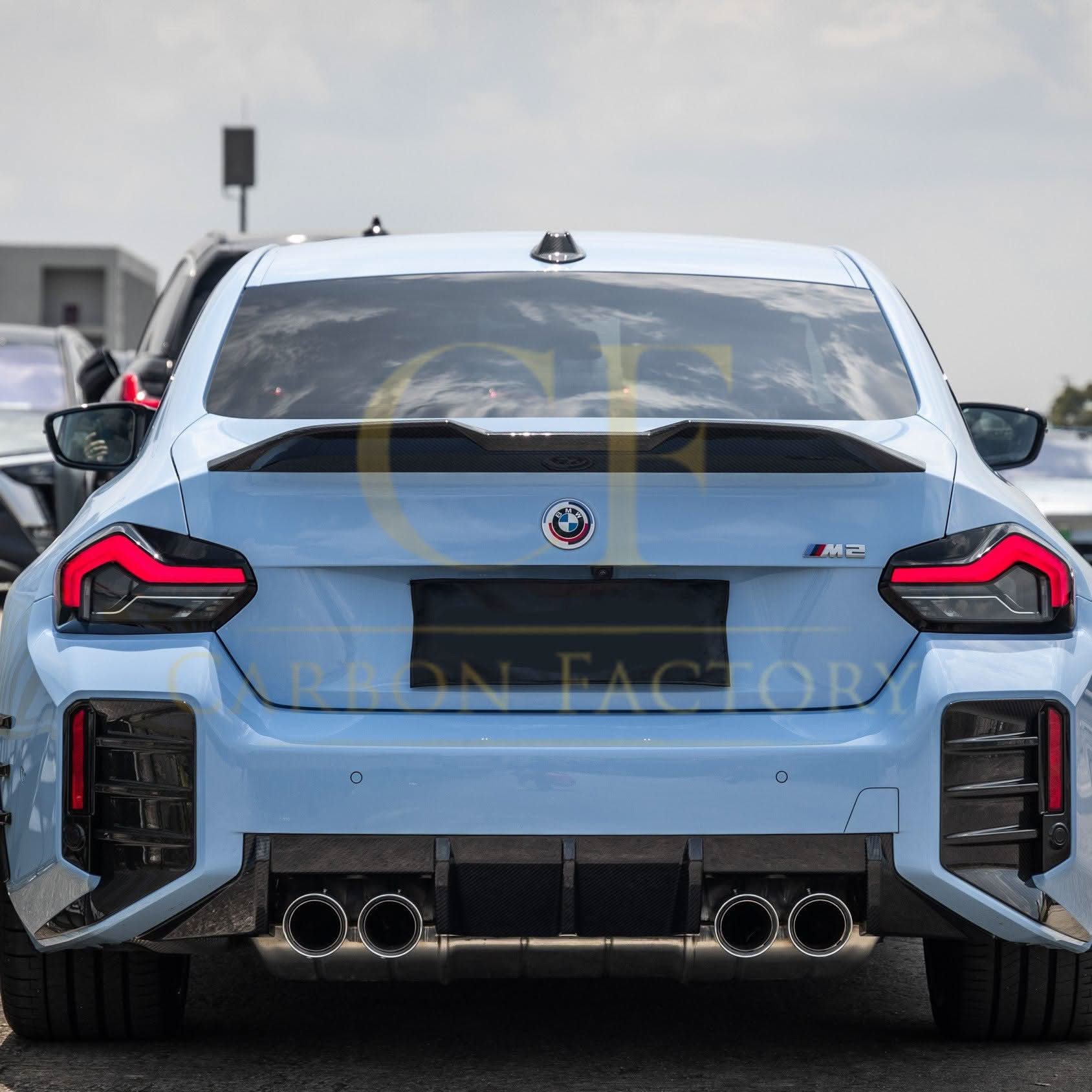 MP Style 1 Pre-Preg Carbon Fibre Boot Spoiler for BMW G87 M2 G42 2 Series 23-Present