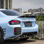 MP Style 1 Pre-Preg Carbon Fibre Boot Spoiler for BMW G87 M2 G42 2 Series 23-Present