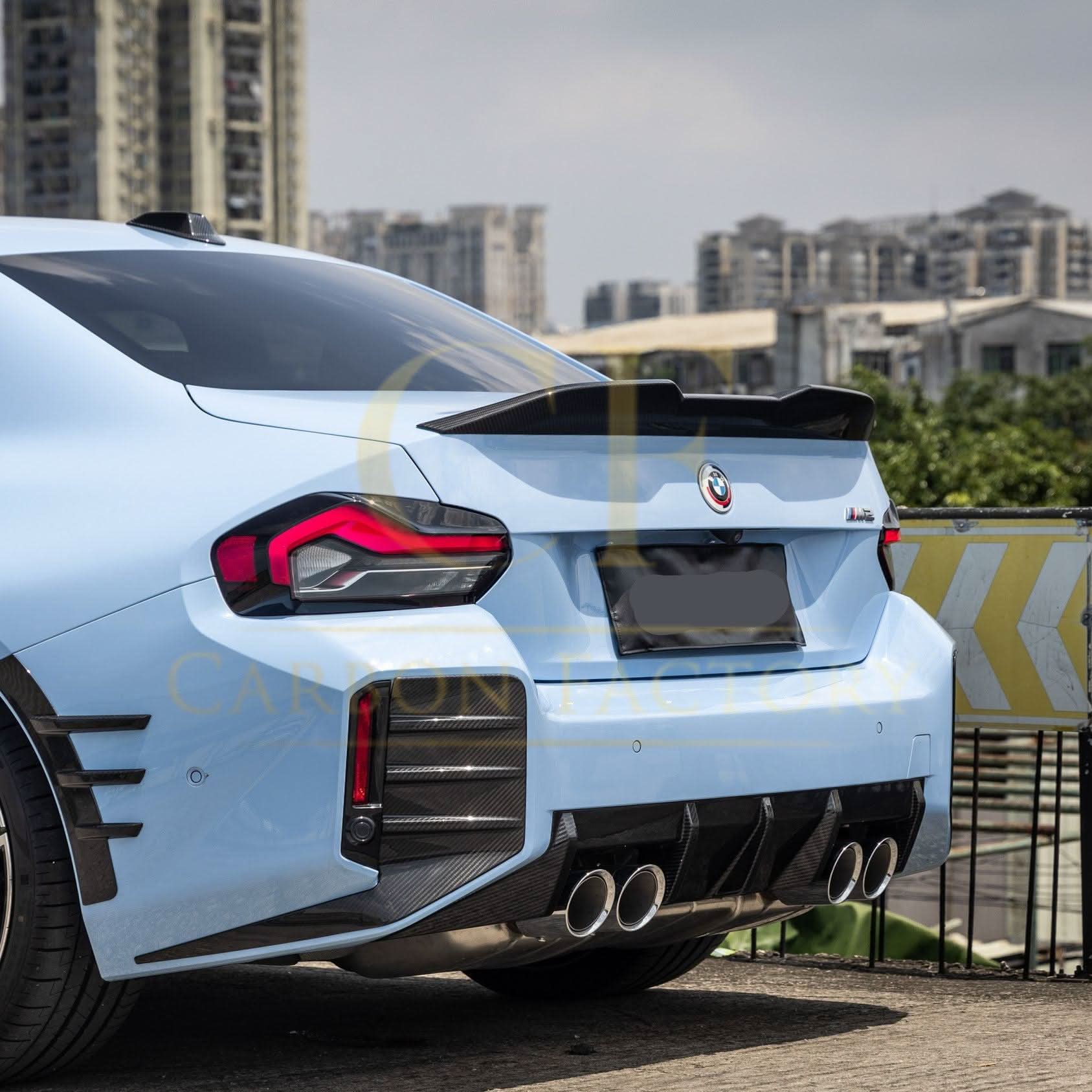 MP Style 1 Pre-Preg Carbon Fibre Boot Spoiler for BMW G87 M2 G42 2 Series 23-Present