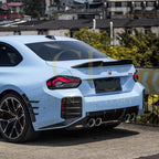 MP Style 1 Pre-Preg Carbon Fibre Boot Spoiler for BMW G87 M2 G42 2 Series 23-Present
