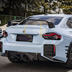 MP Style 2 Pre-Preg Carbon Fibre Boot Spoiler for BMW G87 M2 G42 2 Series 23-Present