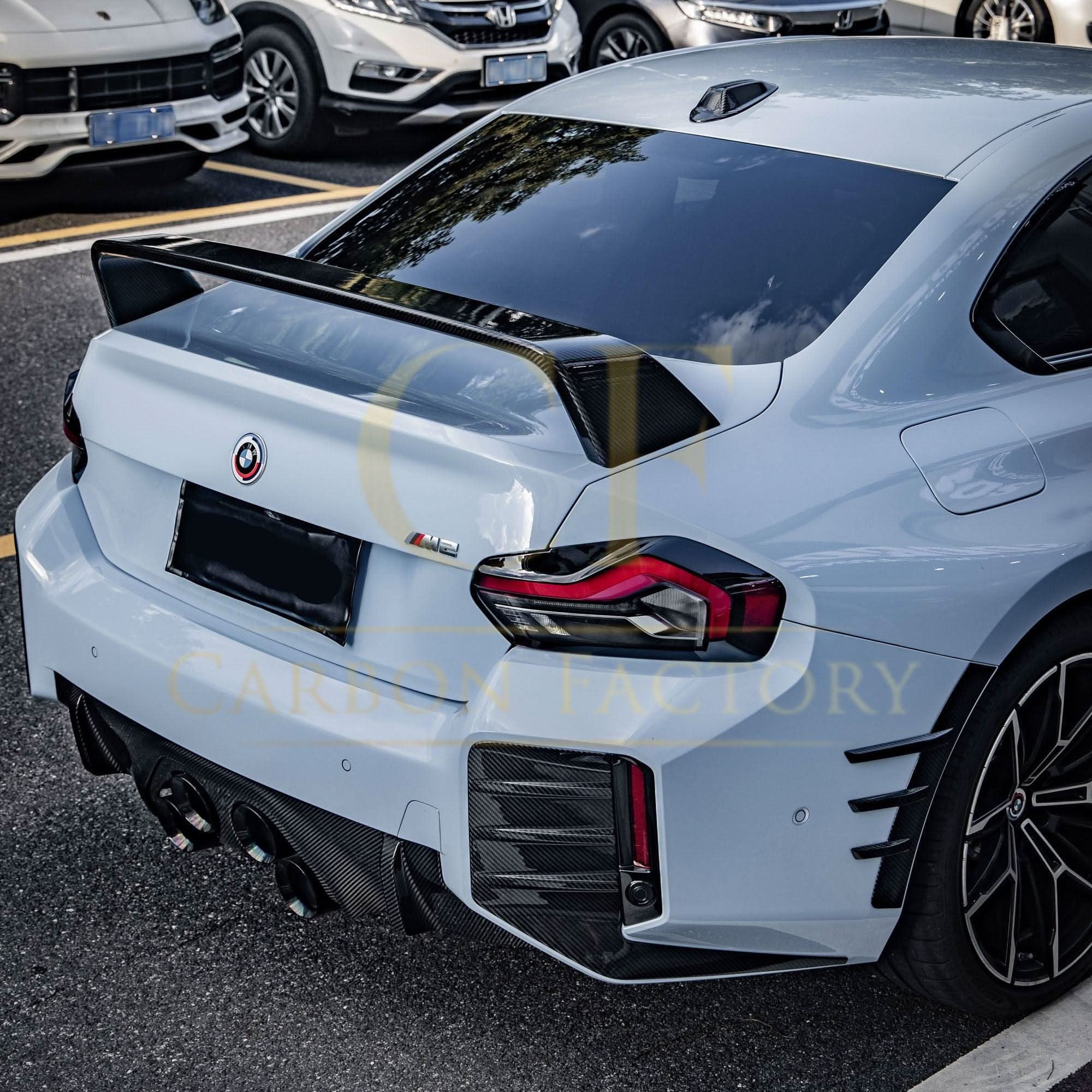 MP Style 2 Pre-Preg Carbon Fibre Boot Spoiler for BMW G87 M2 G42 2 Series 23-Present